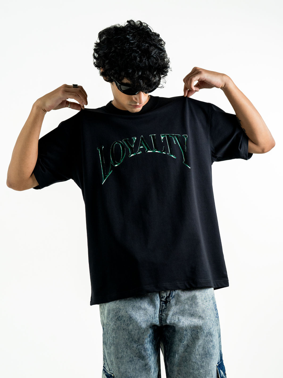 Kathnbenz men’s oversized streetwear tee Gabriel’s Decree