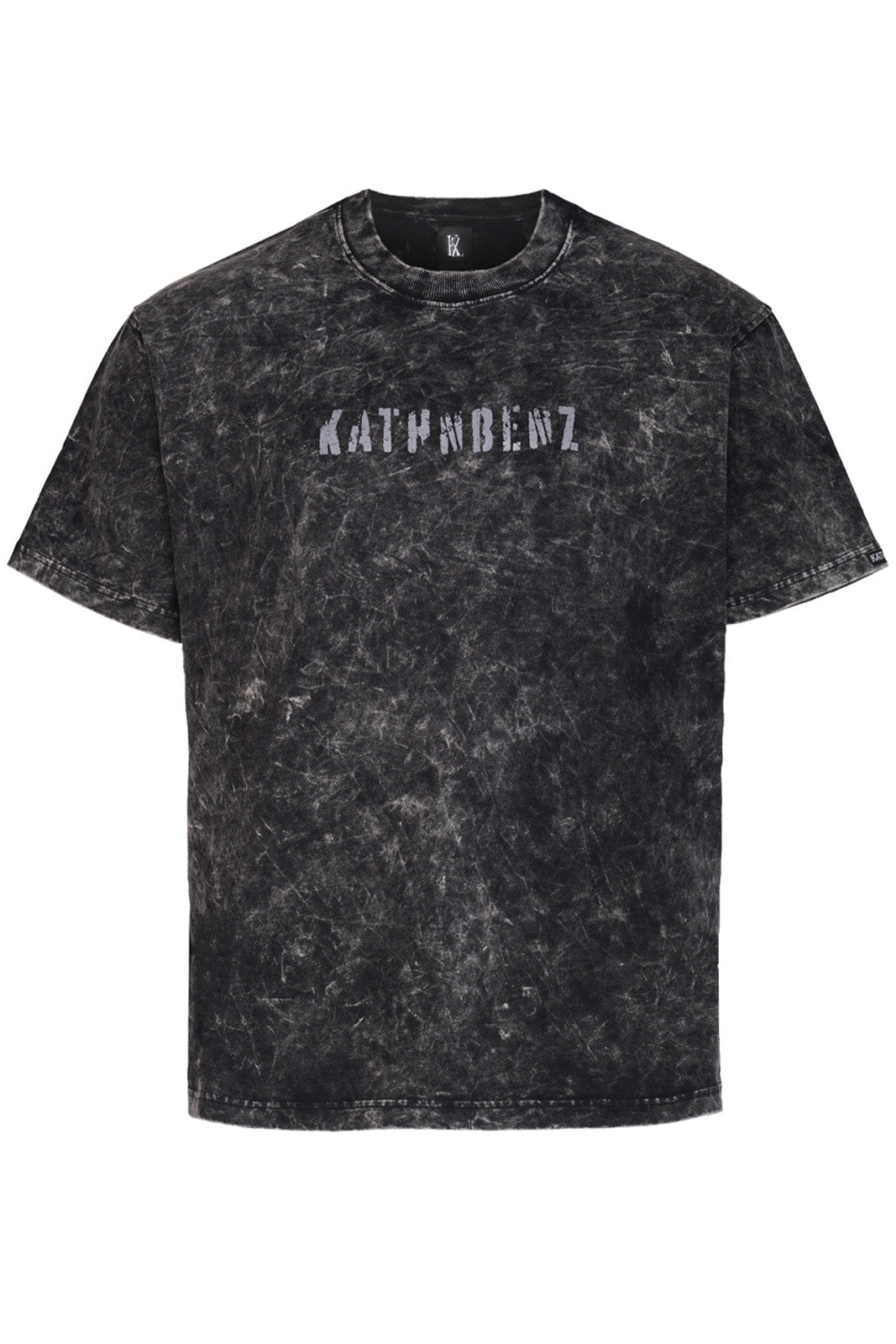 Genesis Shadow oversized t-shirt front view in dark tone