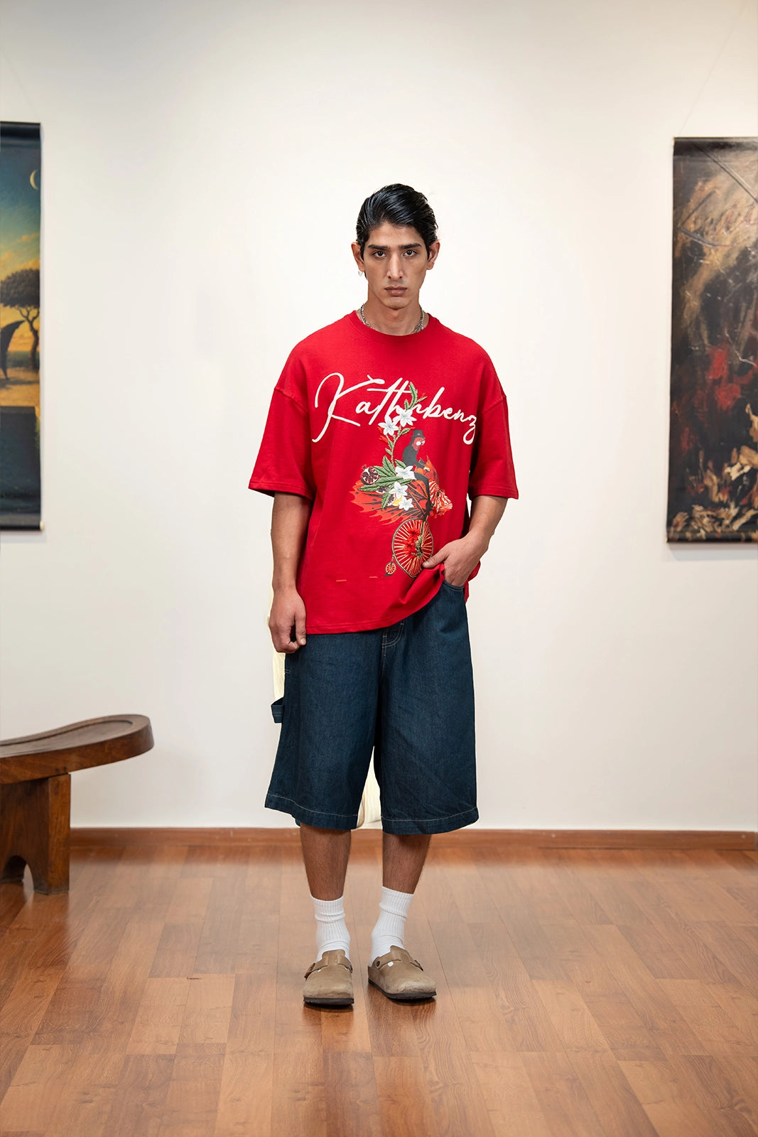 The Floating Ride Tee - Red