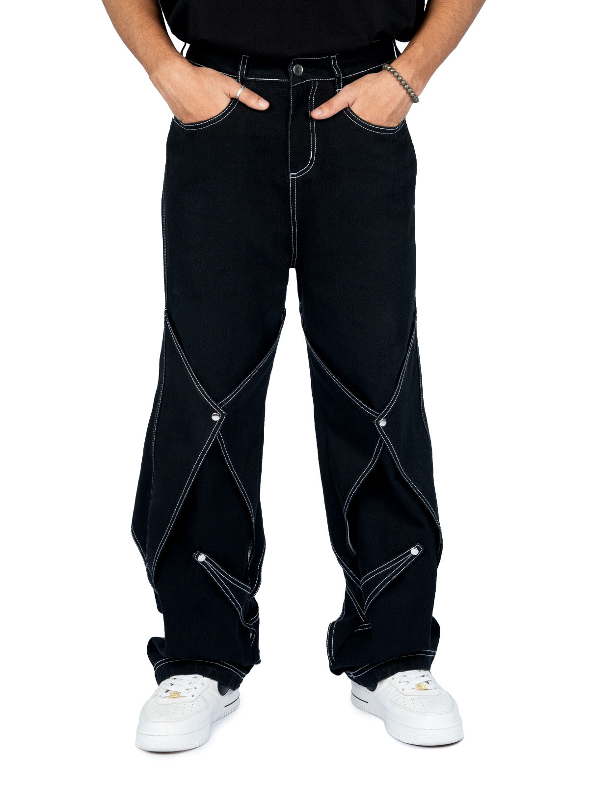 Block Rockin Baggie oversized baggy denim Kathnbenz streetwear
