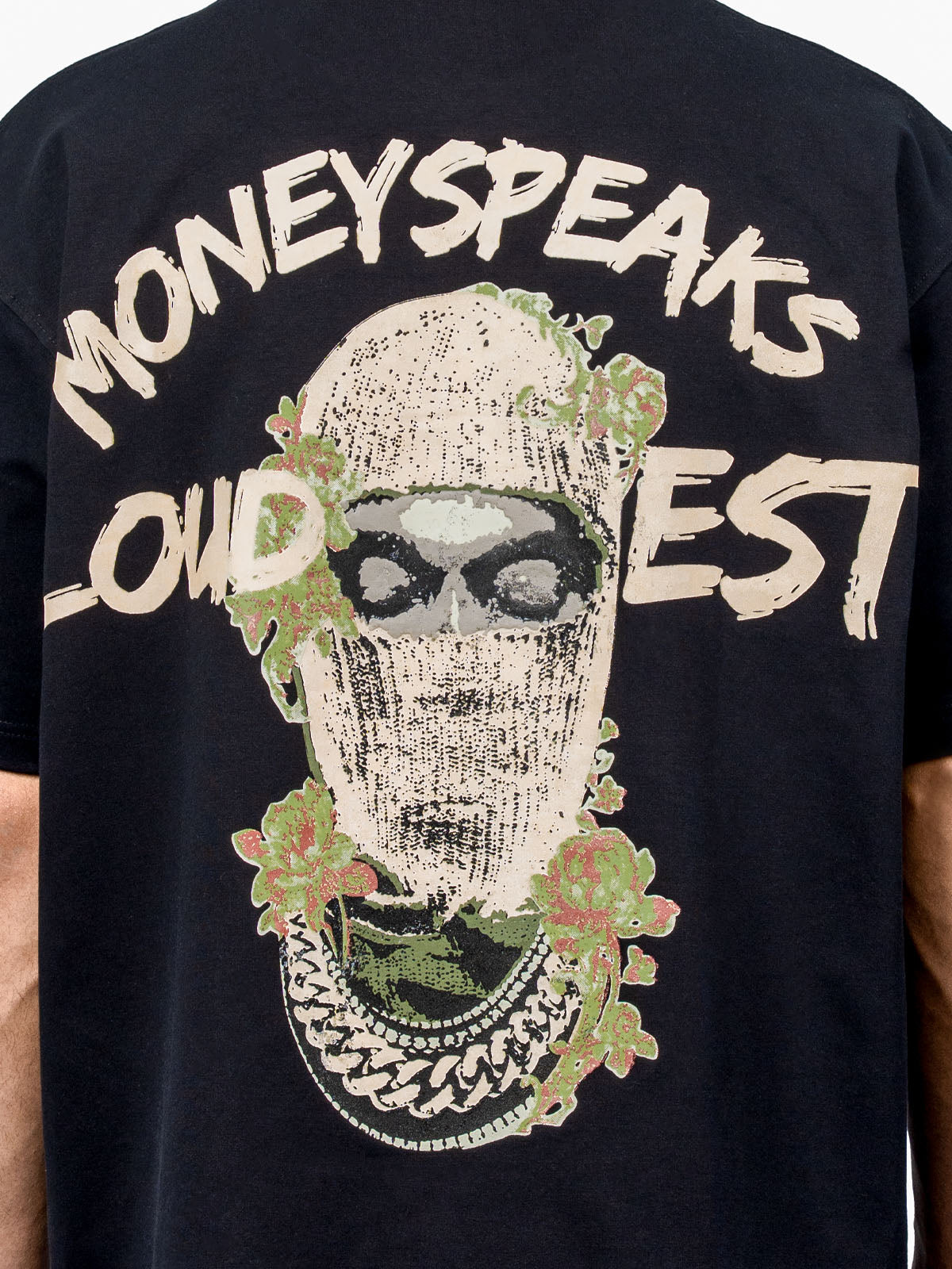 Men’s oversized black streetwear t-shirt Kathnbenz fashion India