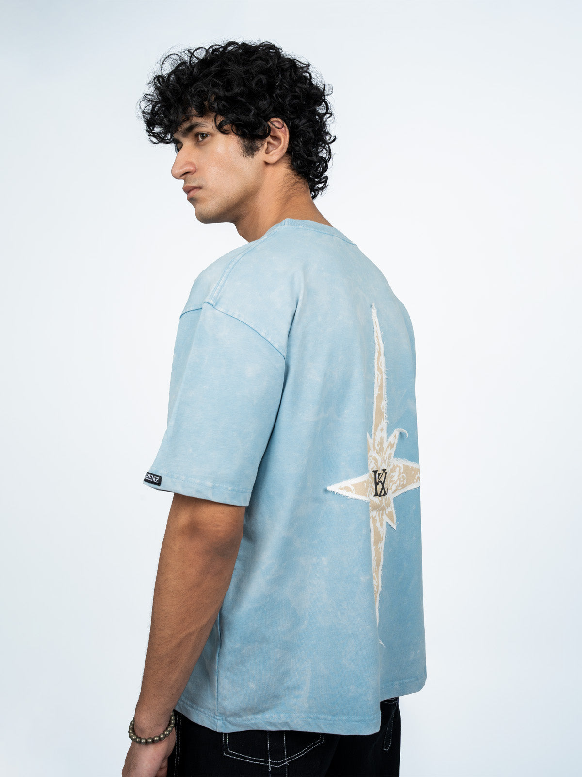 Premium cotton lycra oversized tee men India