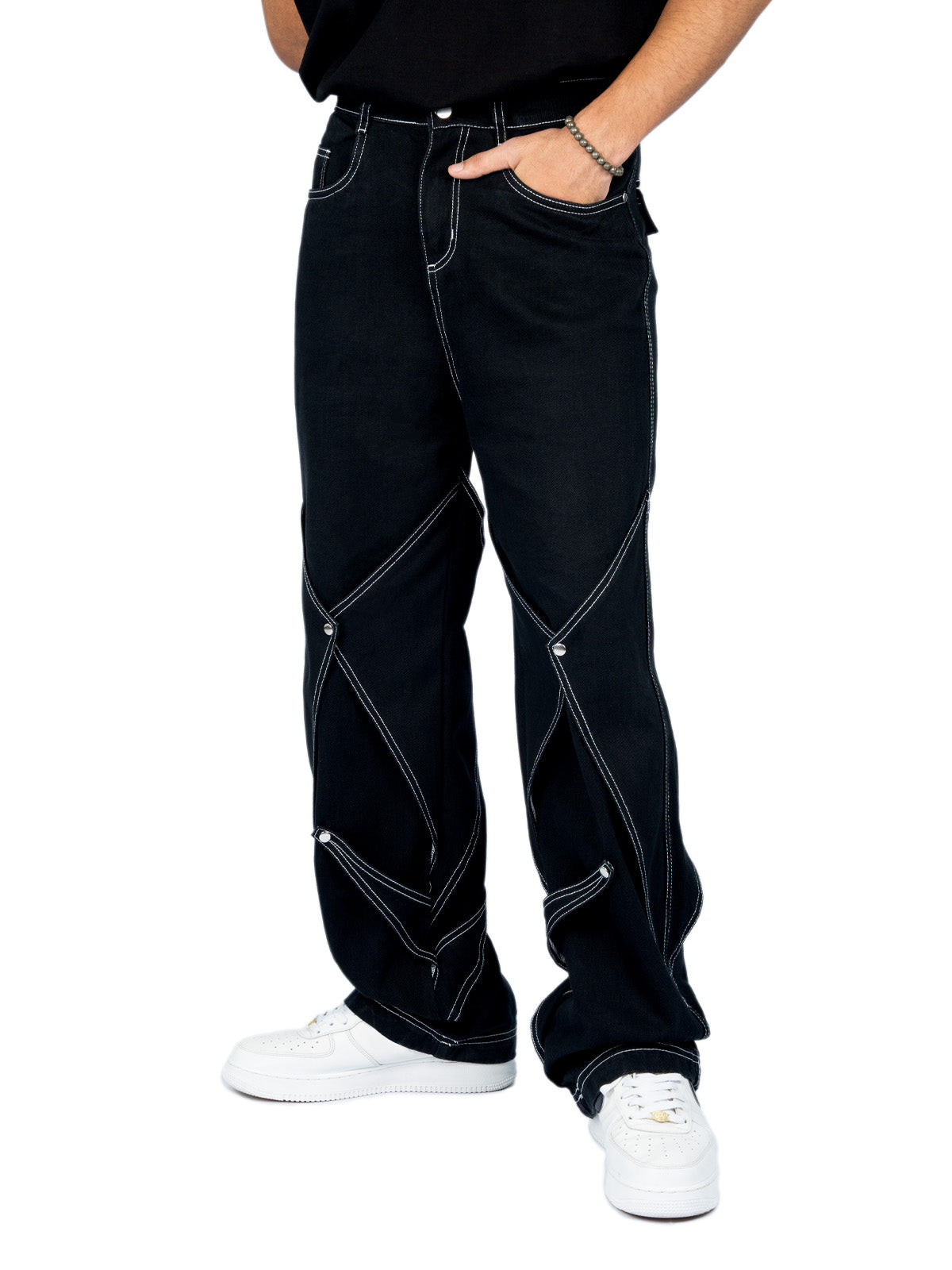Relaxed fit baggy denim Kathnbenz premium streetwear