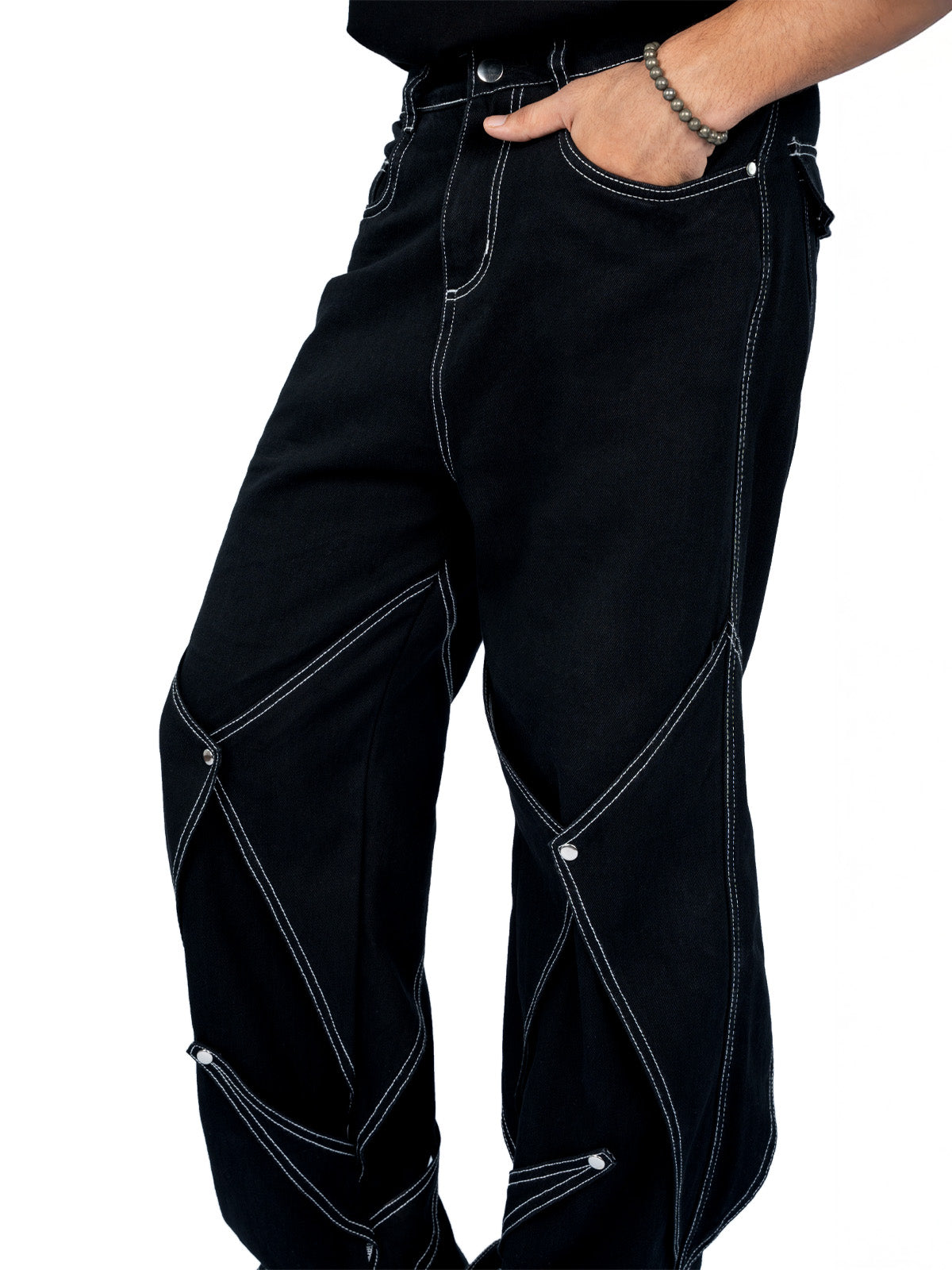 Relaxed fit baggy denim Kathnbenz premium streetwear