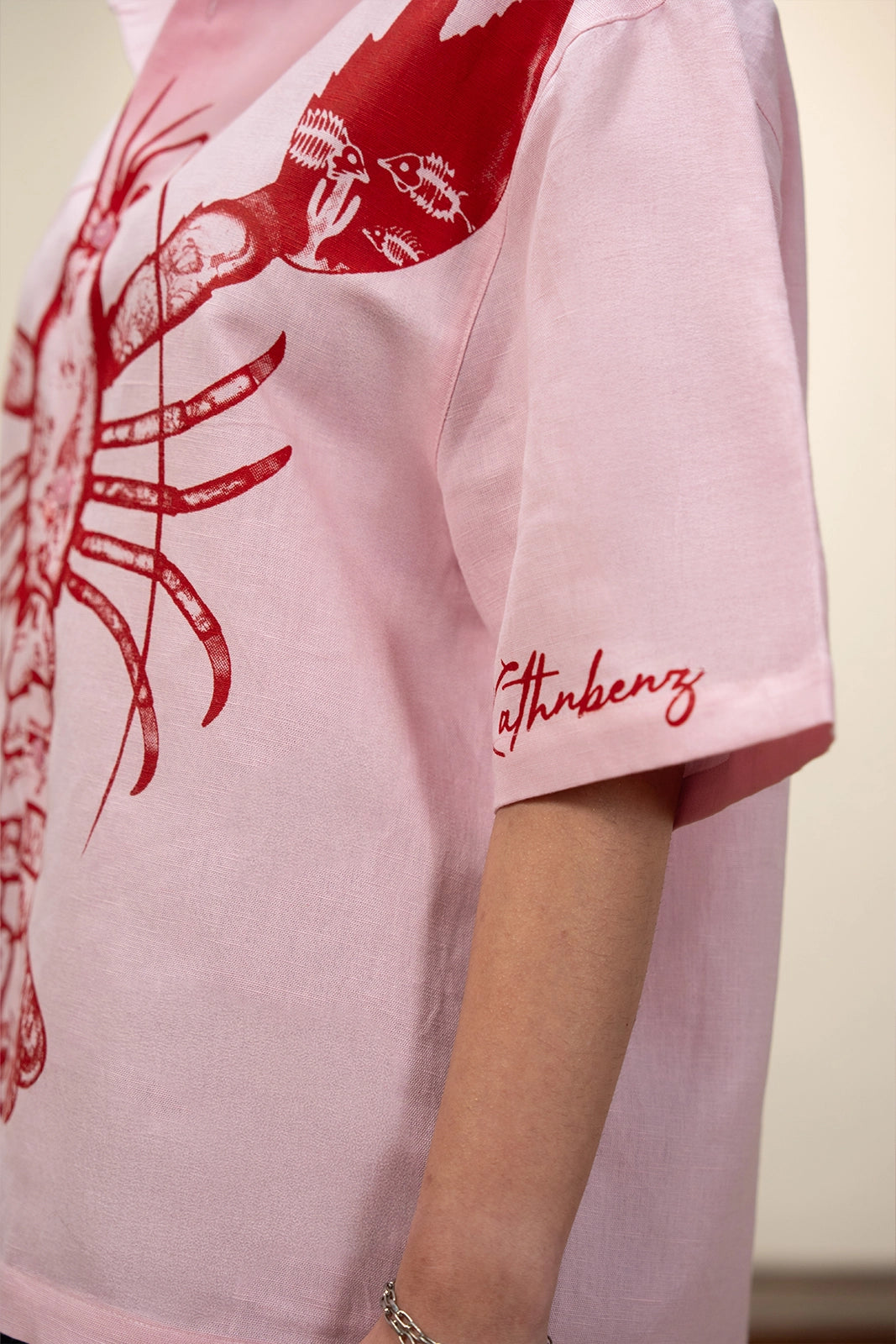 Lovester Linen Shirt - Pink