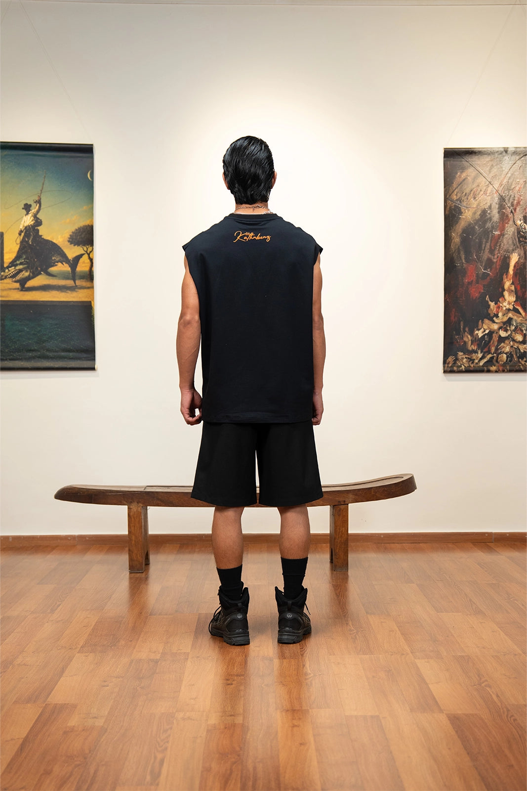 Sea Reindeer Vest - Black