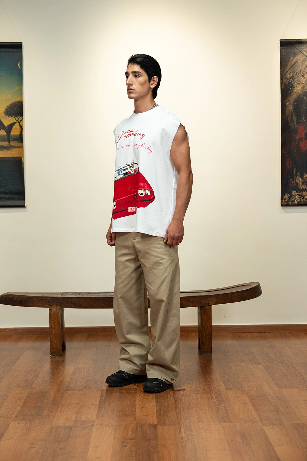 Runaway Vest - White