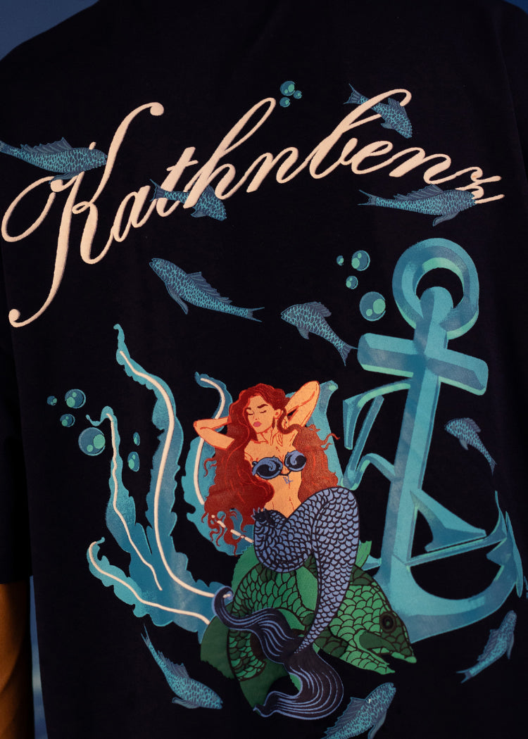 Streetwear oversized T-shirt India – luxury Terry Cotton Lycra 240 GSM