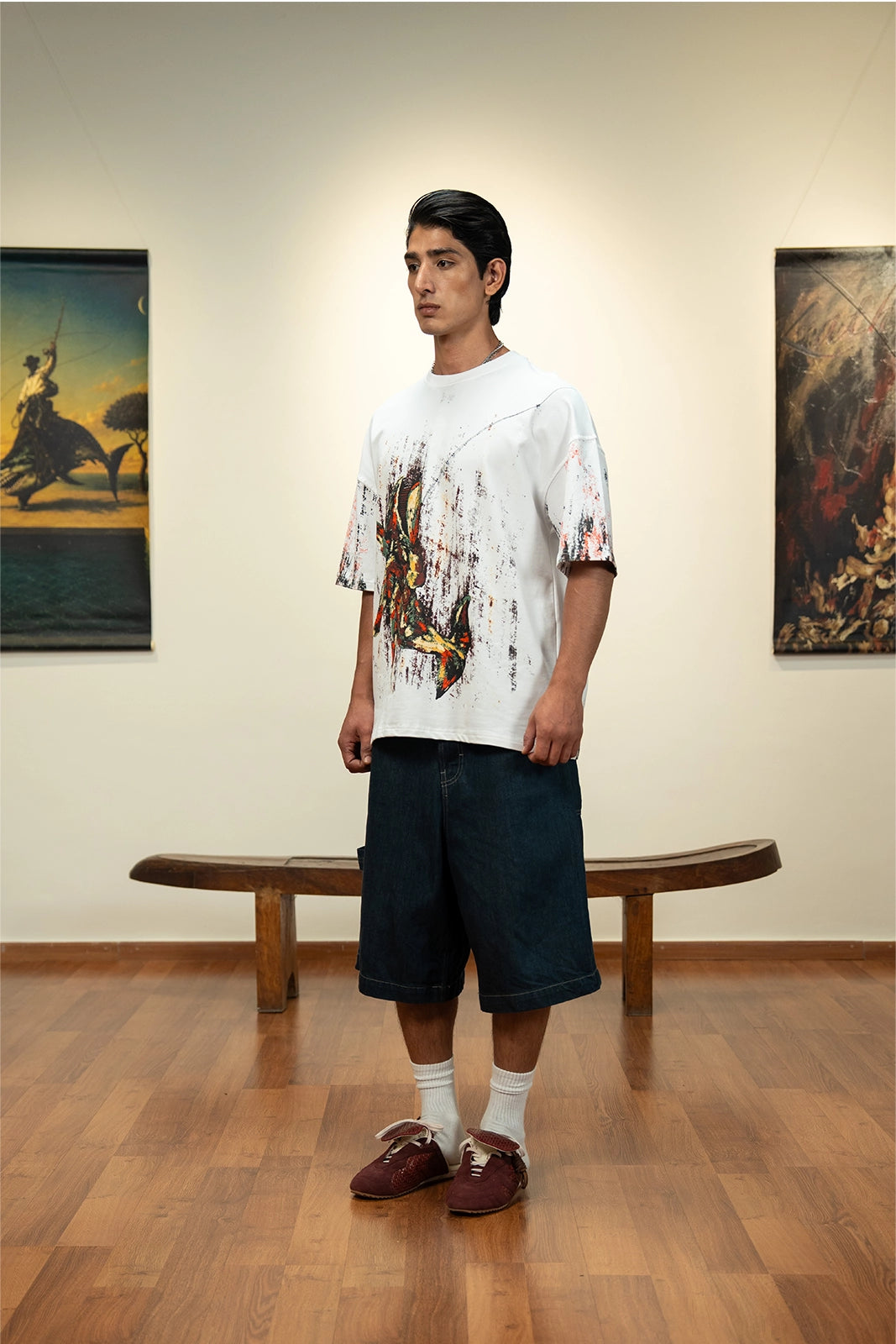 Sea Catch Tee - White