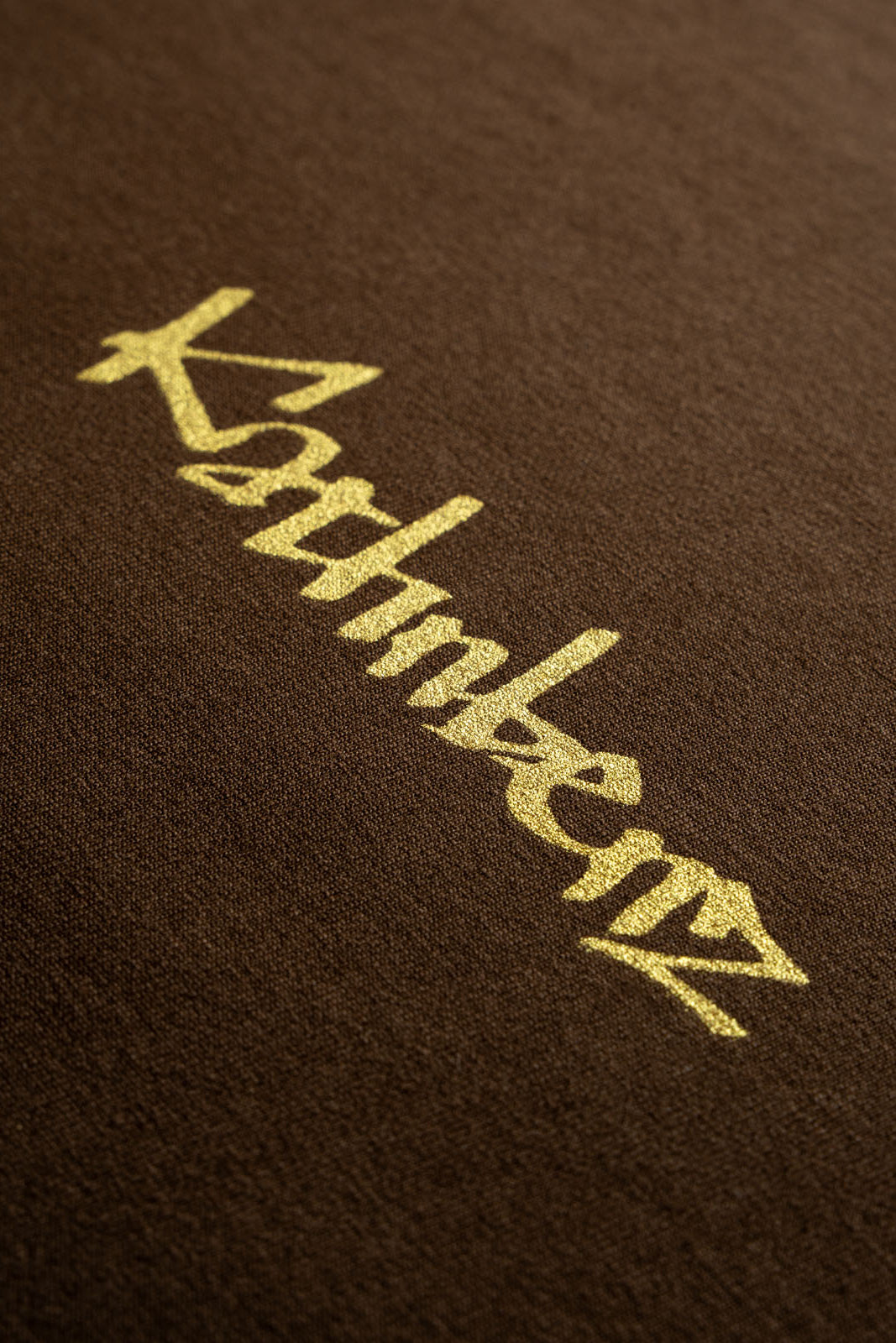 Kathnbenz logo detail on Astro Phantom oversized t-shirt