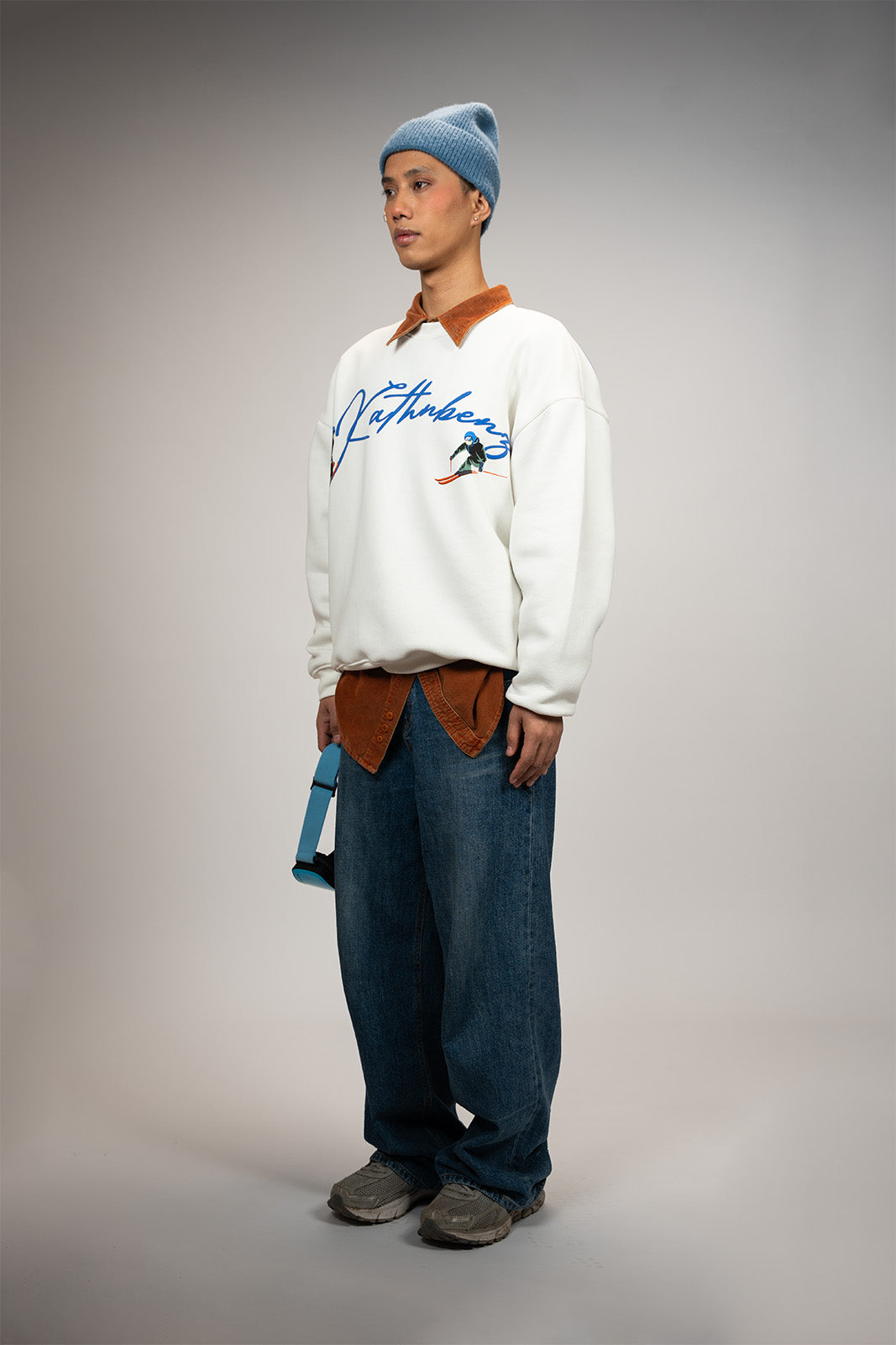 Kathnbenz crewneck off white men winter Kathnbenz premium quality