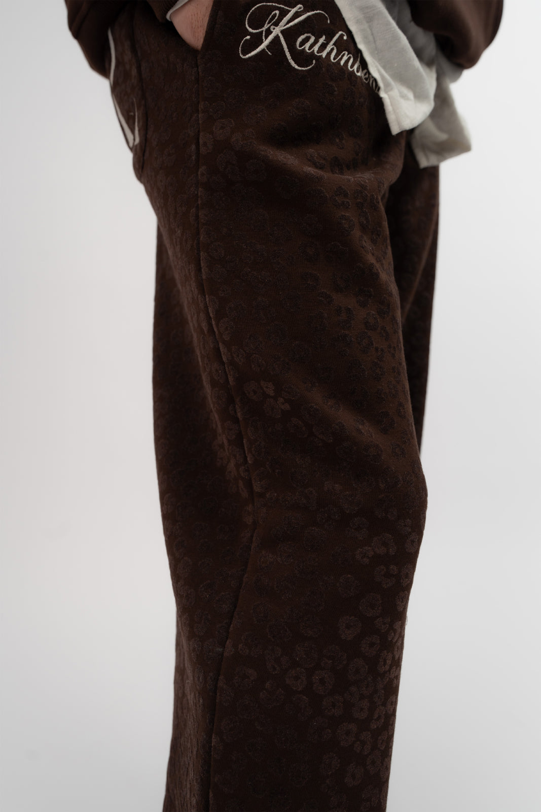 Kathnbenz streetwear pants brown men Kathnbenz premium quality