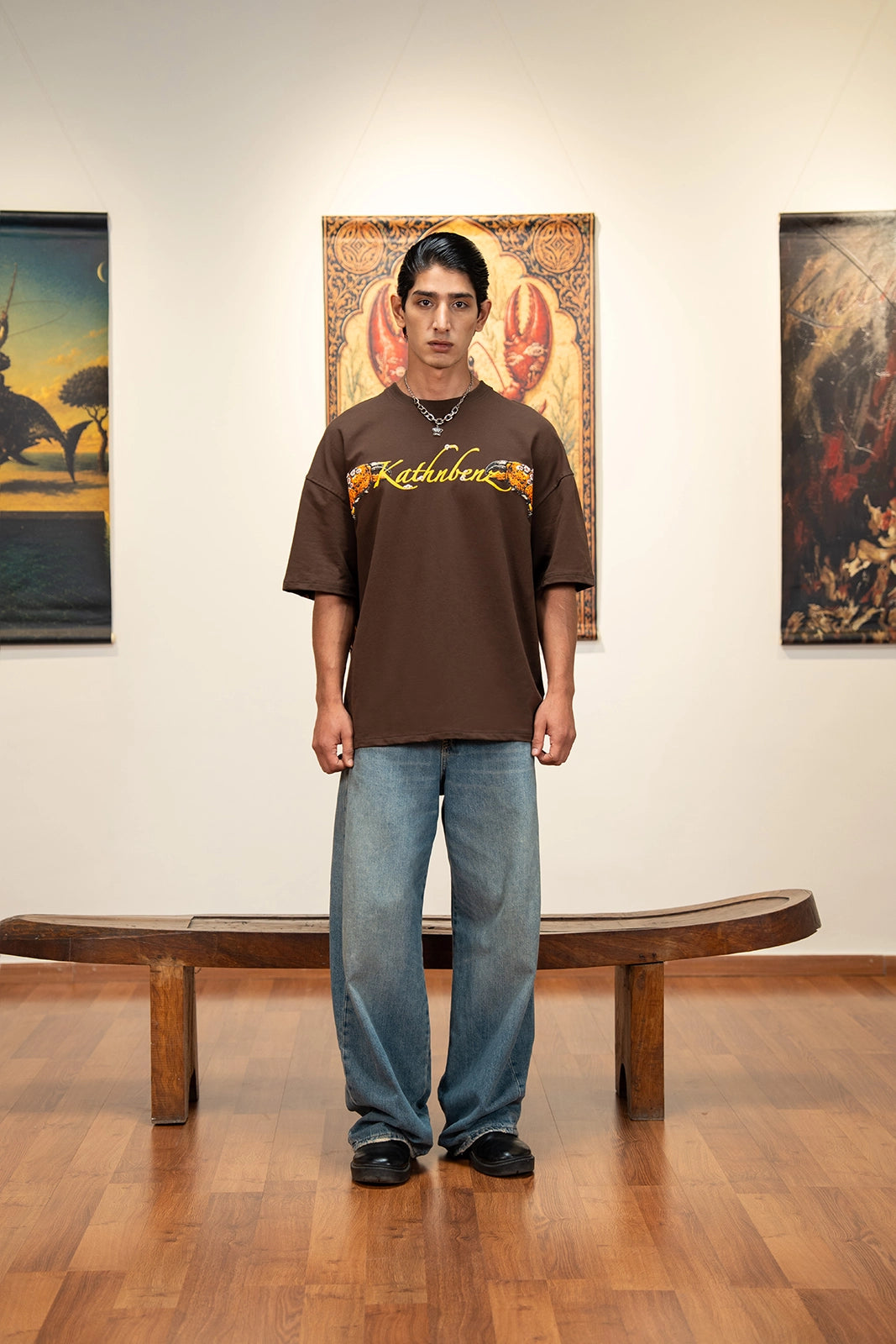 Tiger Claw Tee - Brown