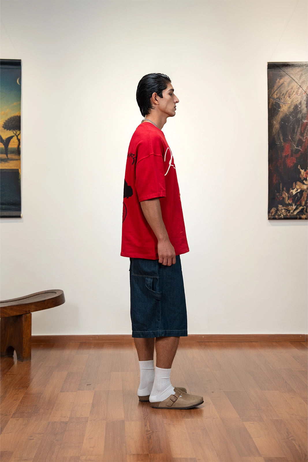 The Floating Ride Tee - Red