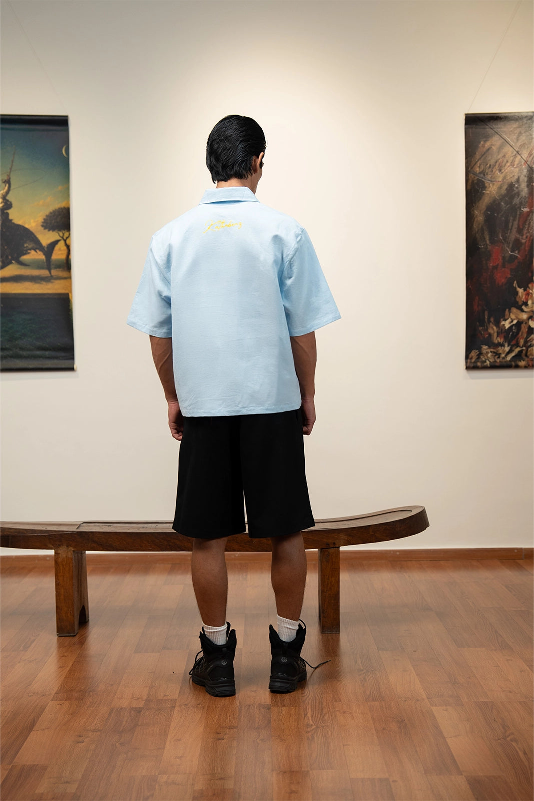 Lovester Linen Shirt - Ice Blue