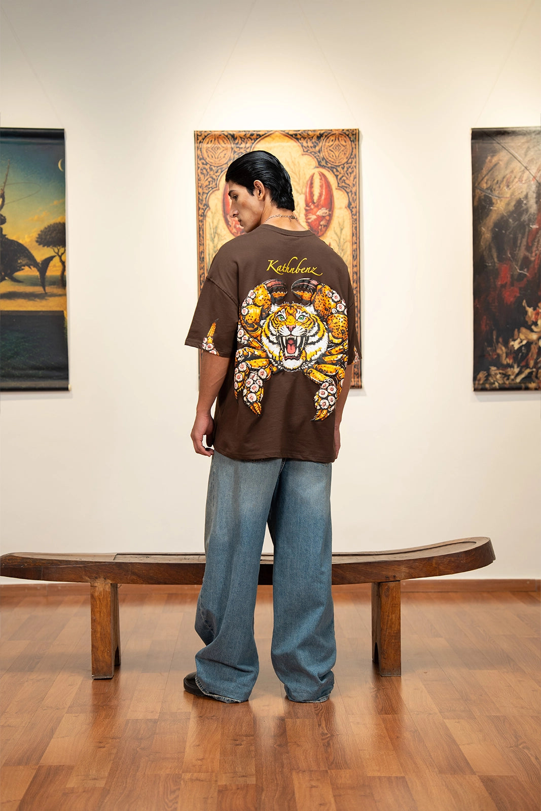 Tiger Claw Tee - Brown