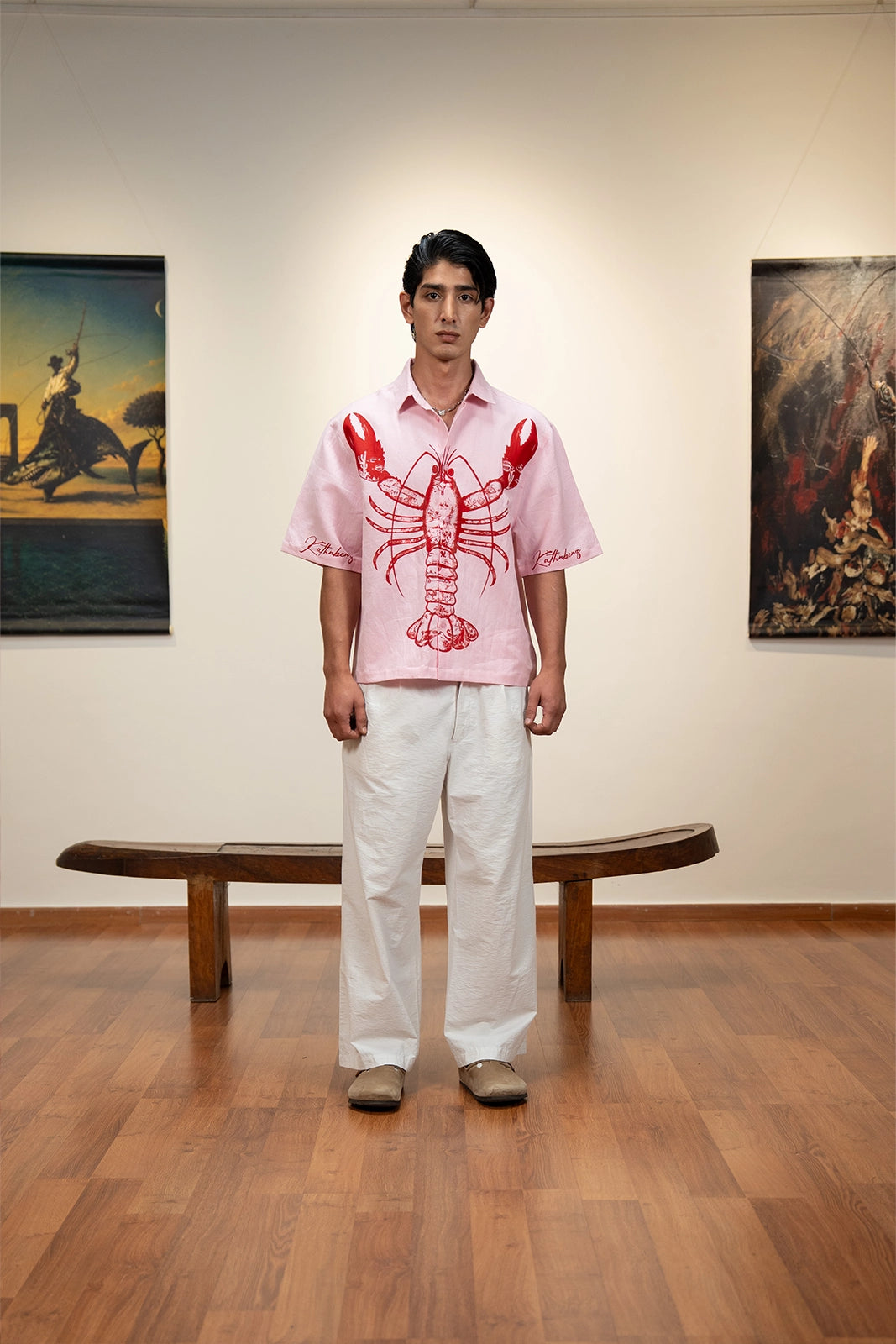 Lovester Linen Shirt - Pink
