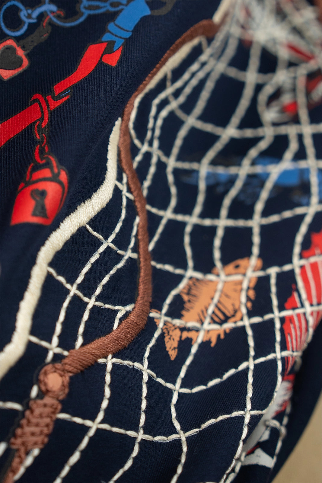 Abyss Finds Tee - Navy Blue