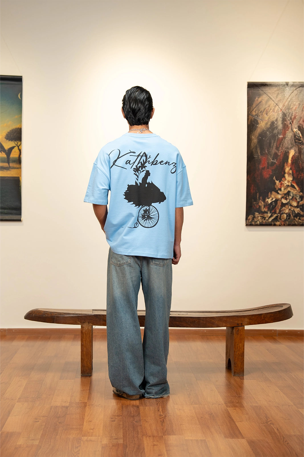 The Floating Ride Tee - Ice Blue