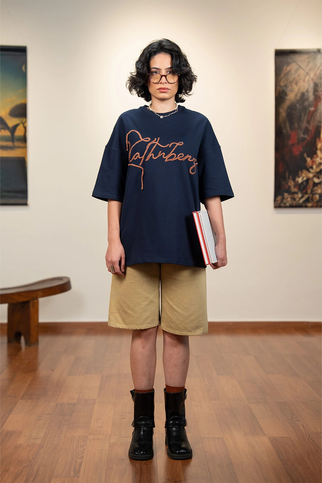 Abyss Finds Tee - Navy Blue