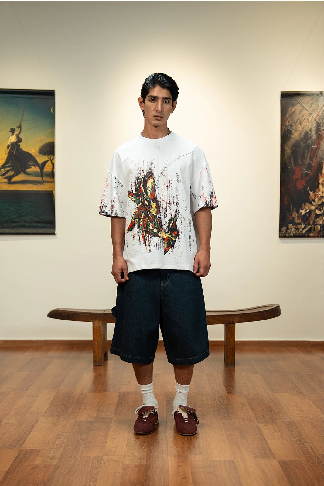 Sea Catch Tee - White