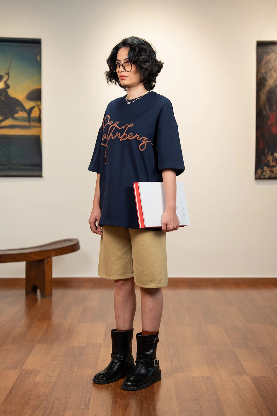 Abyss Finds Tee - Navy Blue