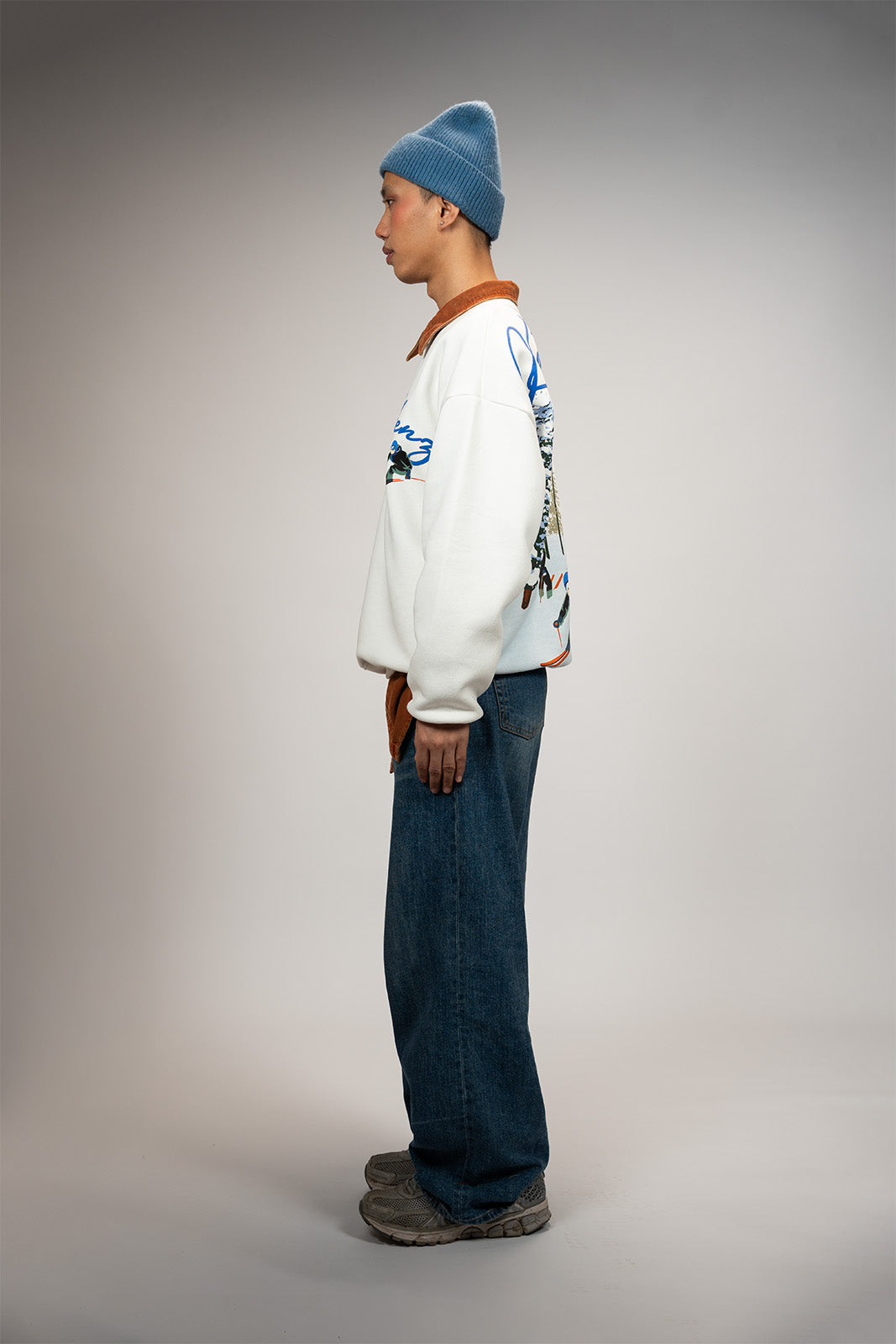 Kathnbenz crewneck off white men winter Kathnbenz premium quality